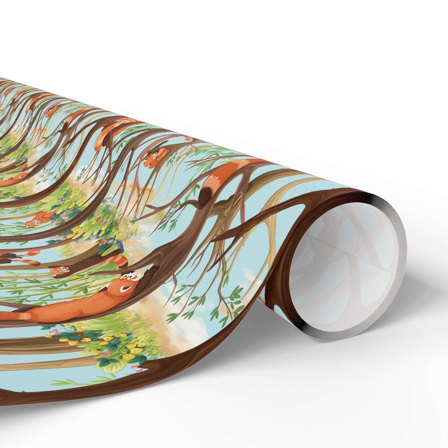 Charli Safari Red Panda Wrapping Paper