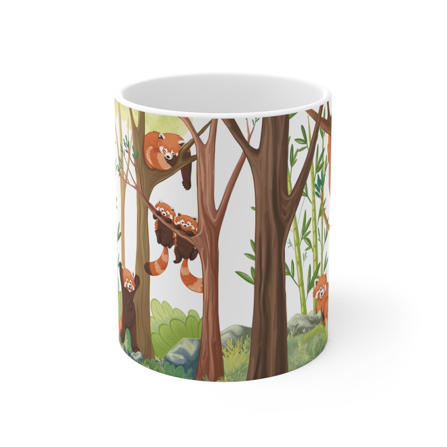 Red Panda 11oz Ceramic Mug