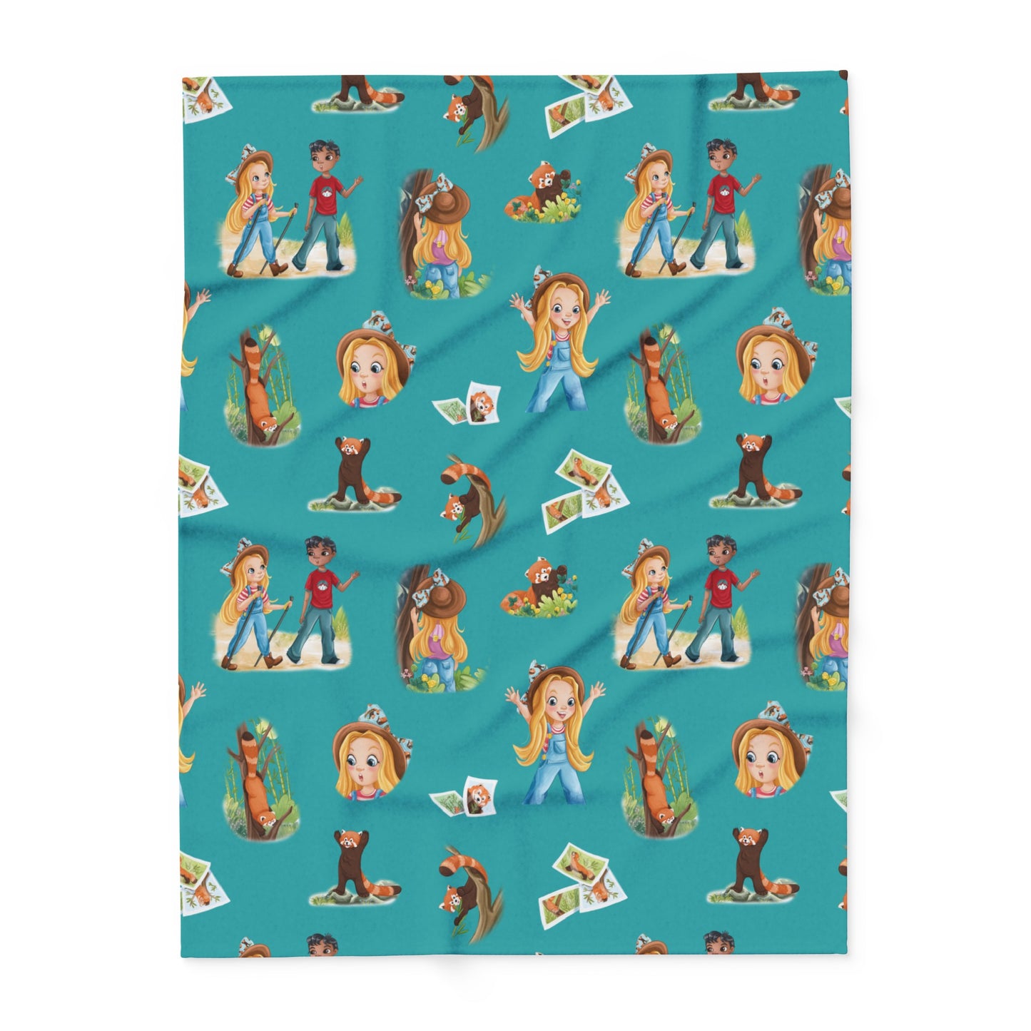 Charli Safari Fleece Blanket