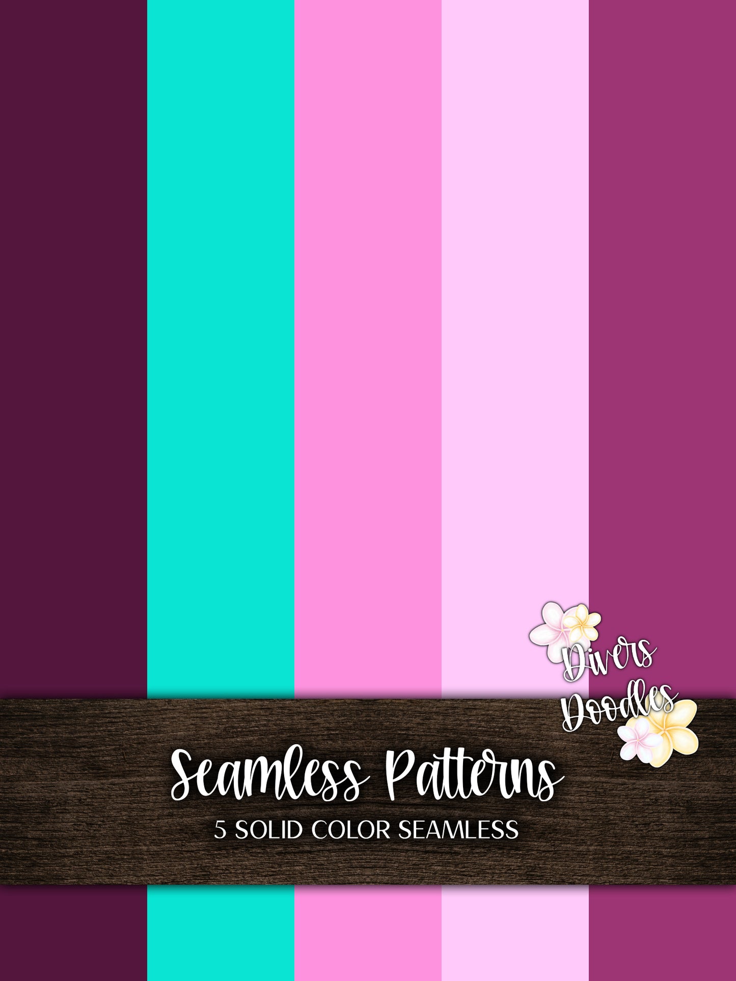 Solid Seamless Files Christmas, Pink Digital Paper Bundle, Seamless Pattern Bright, Solid Color Digital Paper Pack PNG, Digital Scrapbook