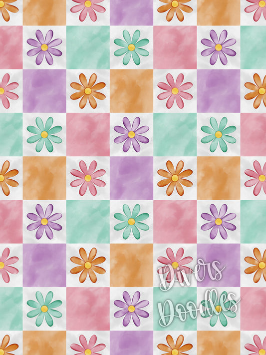 Groovy Flower Seamless