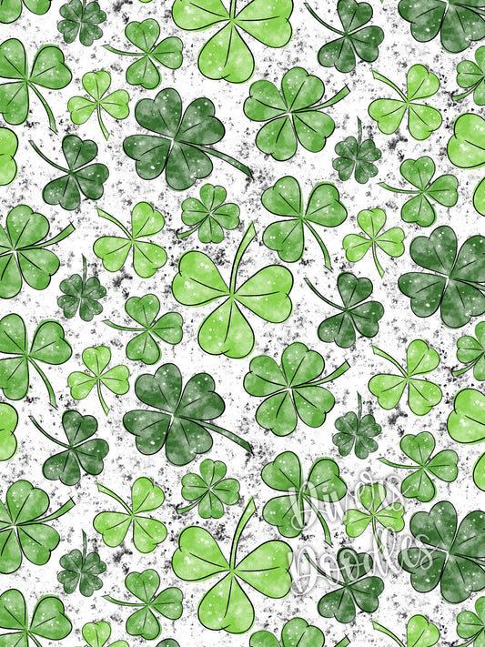 St Patricks Day Digital Paper, Boy Seamless Pattern, St Pattys Day Digital Download, Four Leaf Clover, Seamless Files for Fabric, Commercial